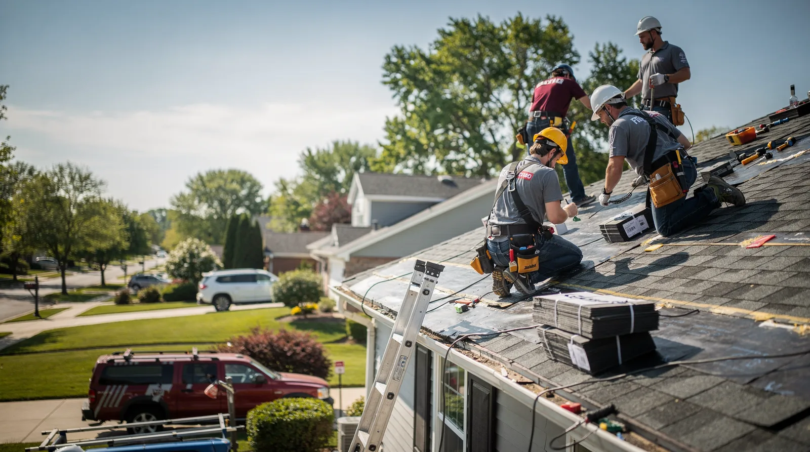 Roof Repair in Grantsburg, IL around you
